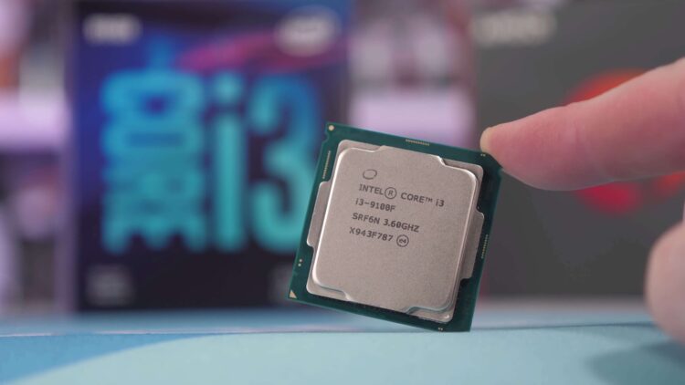 Intel core i3-9100f @ 3.60ghz